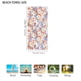 thumbnail image 3 of CEHVOM Microfiber Beach Towel Super Lightweight Colorful Bath Towel Sandproof Beach Blanket Multi-Purpose Towel For Travel Swimming Pool 30x60 Inch Clearance, 3 of 8