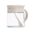 thumbnail image 2 of Kitchen Spice Jars, Leak-Proof Sealing, Transparent Glass Container, Wide Mouth Design, For Cooking, Baking, Pantry Organization, Countertop Storage, 2 of 5