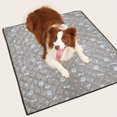 thumbnail image 5 of Dog Washable Pee Pads Bone Pattern Reusable Water Absorption Prevent Slipping Waterproof Breathable Pet Training Pads 90 X 75 Cm/35.4 X 29.5in, 5 of 5