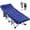 Bleu TG, variante sur Slsy Lit Pliant TTG avec Matelas à Deux Côtés de 3,3 Pouces, Lits de Camping Pliants 78 Pouces* 32 Pouces avec Sac de Transport, Lit de Couchage Pliant Lit d'Appoint