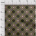 thumbnail image 1 of oneOone Polyester Lycra Fabric Tartan Check Print Fabric BTY 56 Inch Wide, 1 of 4
