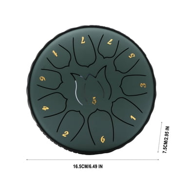 Birdeem 6-Inch 11 Tone Childrens Hand Drum Forget Worry Drum Adult Hand Disc Drum