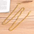 thumbnail image 4 of 65cm Length Retro t Bar Pocket Watch Chain Pendant Holder Metal Pocket Watch Accessories Gold, 4 of 9