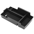 thumbnail image 3 of Center Console Organizer, 28x16.5x7cm Armrest Storage Box Black High Strength Clean  For Car, 3 of 8