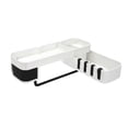 thumbnail image 1 of SMihono Closet Organizers and Storage for Clothes Punch-Free Rotating Storage Rack Plastic Suction Cup Bathroom Kitchen Storage Rack Organizer Shower Shelf Storage Trunks and Bag, 1 of 1