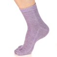 thumbnail image 2 of Women's Toe socks Cotton Crew Five, 2 of 2