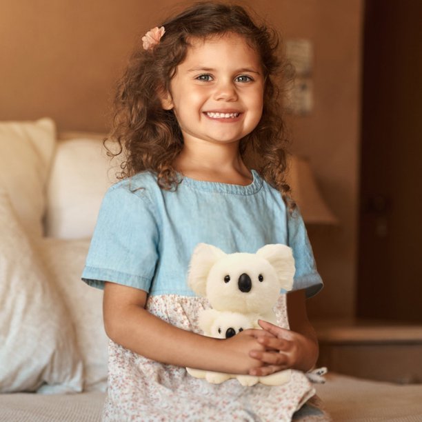 Jouet Koala Émotionnel à la Demande - Animal en Peluche Doux et Douillet Imitant les Vrais Mouvements de Koala pour le Réconfort et Compagnon Câlin