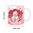 thumbnail image 2 of TIMIFIS Mug Lettering Christmas Mug Inflated Snowman Mug, Santa Mug Press Puffy 15oz 11oz Coffe Kitchen Appliances, 2 of 5
