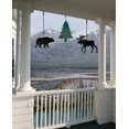 thumbnail image 2 of Village Wrought Iron HOS-19 Moose Décoration Silhouette, 2 of 2
