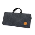 thumbnail image 2 of funtasica 87 Key Keyboard Case for Mechanical Keyboards Gaming PC Keyboard Storage Bag Dark Gray, 2 of 9