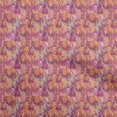 thumbnail image 1 of oneOone Velvet Pink Fabric Abstracts Sewing Material Print Fabric By The Yard 58 Inch Wide, 1 of 5