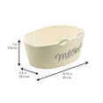 thumbnail image 3 of Cotton Rope Storage Basket, Cat's Meow Pet Theme, 3 of 8