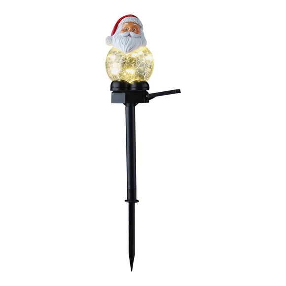 Lampe Gypsophile Boule en Verre Fissurée Nouvelle Extérieure Imperméable Fête de Noël Décorative pour Paysage Pelouse Jardin Lumières
