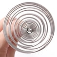 thumbnail image 4 of WHEANG Stainless Manual Egg Beater Baking Stick Kitchen Tool Spring Head Egg Beater, 4 of 9