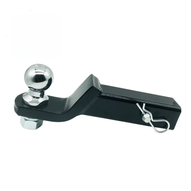 Hitch 2 Inch Receiver With 6000 Pound Capacity Trailer Hitch Mount Solid Steel Tow Ball Hitch Drop For Trucks And SUVs RV Parts ,Weatherproof Double Locking Hitch Pin
