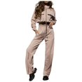 thumbnail image 1 of Fgnfyis Womens Tracksuits Set Womens Cargo Pant Two Piece Outfit Drawstring Full Zip Cropped Work Jacket and Drawstring Long Pant Sets Casual Pocket Solid Color Sweatsuit Trousers Sets Khaki S, 1 of 6