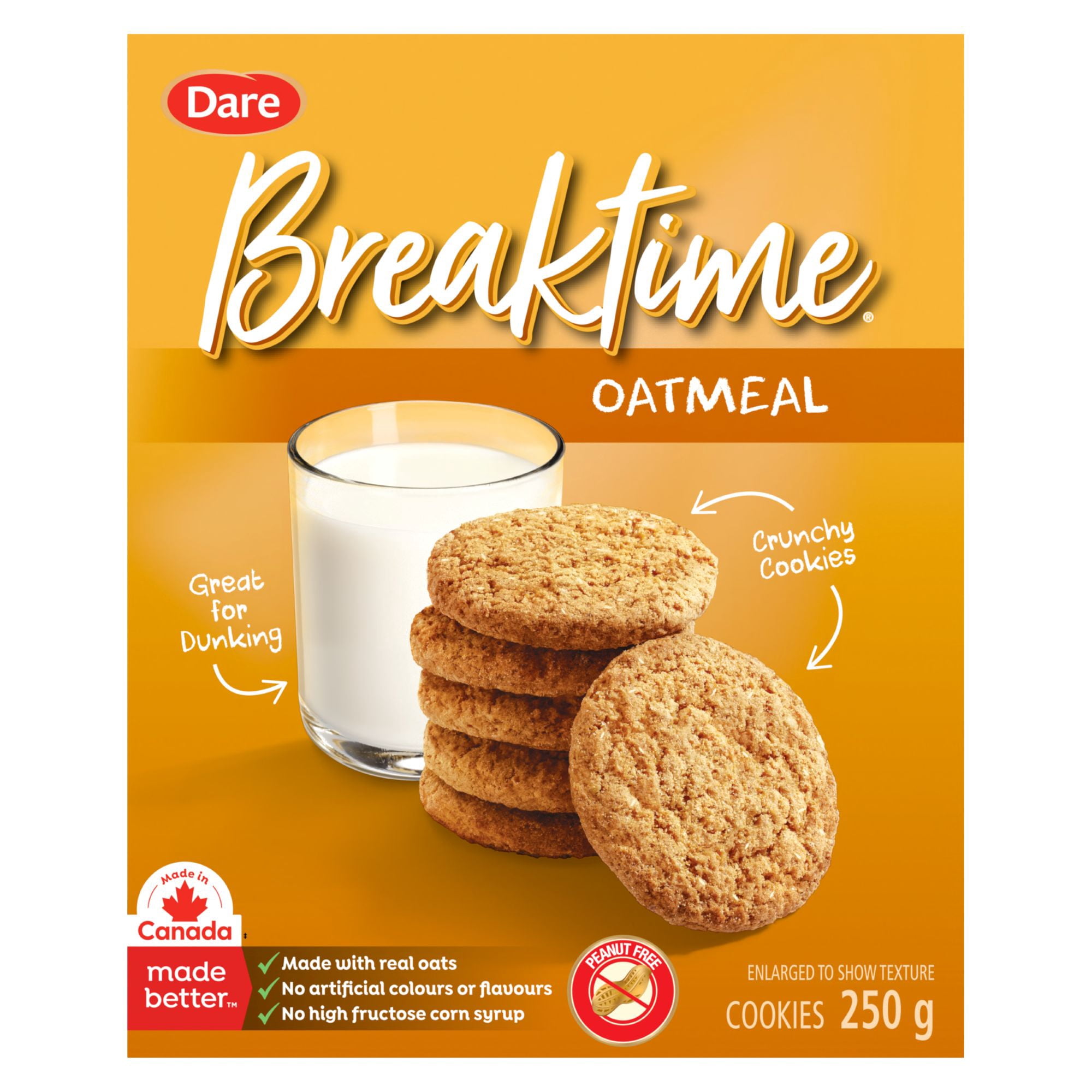Dare Breaktime Oatmeal Cookies, 250g