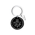 thumbnail image 2 of Creative DIY To My SON Black Stainless Steel Last Name 26 Letter Keychain 2.5cm, 2 of 8