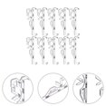 thumbnail image 3 of EIGTHTAIL 10 Pack Replaceable Valance Clips Plastic Blind Clips Home Blind Clips Venetian Blind Accessories, 3 of 6