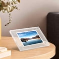 thumbnail image 3 of Bgsha Transparent Acrylic Photo Frame Magnetic Poster Display Stand, 3 of 9