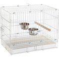 thumbnail image 1 of Cage à oiseaux de voyage Prevue Pet, blanc, 1 of 5