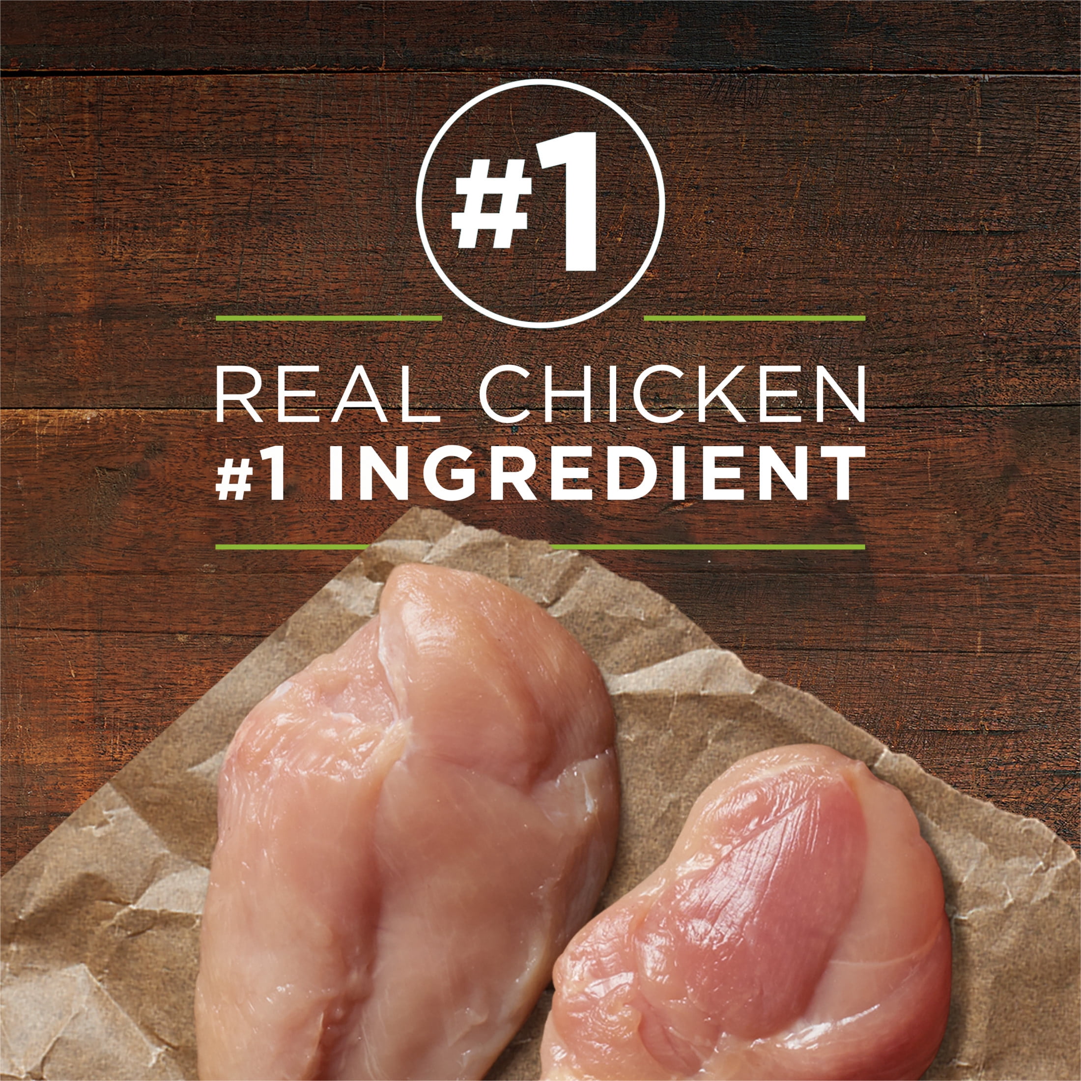 Purina ONE Véritable Instinct Moulue Classique Poulet et Canard, Nourriture Humide pour Chiens 368 g