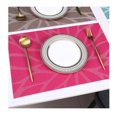 thumbnail image 4 of Baohd Napperon Isolant Western pour Table de Restaurant Maison Coussin en PVC Vaisselle Antidérapant Vert, 4 of 6
