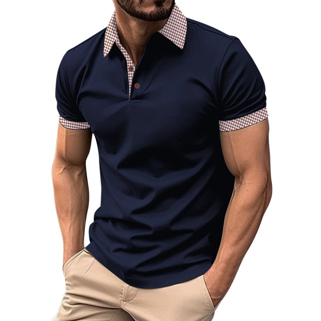 Chemise à Manches Courtes pour Hommes Quatre Saisons Design Mode Décontracté