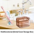 thumbnail image 3 of RKSTN Storage bo x Portable Denture Box, 3 Layer Denture Cup With Filter Denture Bath Box Small Retainer Cleaner Box Mouth Guard Braces Travel Container For Storage And Soaking, 3 of 4