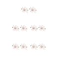 thumbnail image 3 of mmirethe 2 Pcs Pinces à Chaussures de Mariage Bijoux Robe de Fête pour Mariée Accessoires Chapeau Type A 5Ensemble, 3 of 6