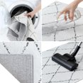 thumbnail image 4 of SussexHome Pets Ultra-Thin Cat and Dog Litter Mat for Litter Box - Washable Soft Natural Cotton Cat and Dog Litter Trapping Mat - Paws-Kind Slip Resistant Litter Catching Mat, 4 of 6