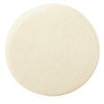 thumbnail image 4 of HomePop Pouf Rond Transitionnel en Métal et Tissu Imitation Peau de Mouton, Crème, 4 of 9
