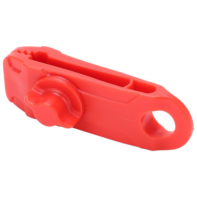 Tente Clip, Extérieur Design Denté Bâche Clip Coupe-Vent Fixe pour Couverture de Piscine pour Tente de Camping Rouge