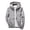 Grey, variant on Tqyyweavej Boys Rain Jackets Waterproof Hooded fleece Raincoats Zip Up Lightweight Windbreakers Fall Winter Coat for Kids 4-12 Years
