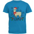 thumbnail image 1 of Christmas Fa La Llama Mens T Shirt, 1 of 1