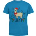 thumbnail image 1 of T-shirt pour Homme Noël Fa la Llama, 1 of 1