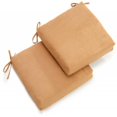 thumbnail image 1 of Blazing Needles Micro Suede 19-Inch by 20-Inch by 3-1/2-Inch Zippered Cushions, Camel, Set of 2, 1 of 2
