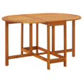 thumbnail image 1 of vidaXL Table de Jardin 130x90x72 cm Bois d'Acacia Massif, 1 of 5