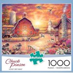 Buffalo Games - Chuck Pinson - Fermes de trempage du miel - 1000 Puzzle de puzzle en pièces