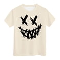 thumbnail image 4 of TZEWGL Cute Graphic Printed Short Sleeved Crewneck Solid Color Shirt For Kid Clothes For Kids size 10-11T, 4 of 4