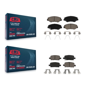 CMX Front Rear Ceramic Brake Pads Kit for Car 2003-2008 Honda Pilot KCX-100475