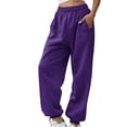 thumbnail image 1 of Pantalons de Course pour Femmes Grande Taille Pantalons de Sport Décontractés, 1 of 5