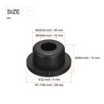 thumbnail image 2 of Unique Bargains Rubber Grommet Mount Dia 25/32' (20mm) Round T Type for Wire Protection 4 Pack, 2 of 5