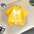 thumbnail image 2 of TZEWGL Chemise Décontractée pour Nouveau-Né Imprimé Graphique Col Rond Manches Courtes Vêtements pour Bébé Taille 3-4T, 2 of 4