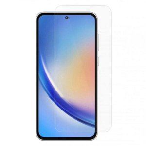 PST [2 Packs] Samsung Galaxy A34 / A35 / A55 5G Protecteur d'écran, Protection écran en verre trempé de qualité supérieure avec boîtier & Sans bulles
