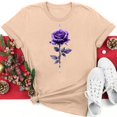 thumbnail image 1 of Meichang T-Shirts de la Saint-Valentin pour Femmes, T-Shirts Doux à Imprimé Valentines Day, Hauts Mignons, T-Shirts de Fête, Manches Courtes, Col Rond, T-Shirts, Mode 2025, 1 of 5