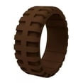 thumbnail image 1 of CHUANK Finger Ring Rubber Band Ring Silicone Rings Tire Pattern Wedding Men Breathable➳-01 green-10, 1 of 9
