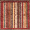 thumbnail image 1 of Ahgly Company Tapis d'Intérieur Lavables en Machine, Carrés, Abstraits, Carrés de 7', 1 of 7