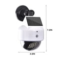 thumbnail image 3 of Outdoor Wall Lights Led,Solar Wall Lights Outdoor Waterproof,Solar Wall Lights Decorative,Solar Powered Human Sensor Security Fake Dummy Camera with Flashing Led Outdoor Use for Garden & Business, 3 of 9