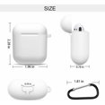 thumbnail image 2 of Compatible AirPods Case Cover Silicone Protective Skin for Apple Airpod 1 2 Case (4 Pack), 2 of 7